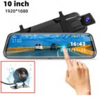 Front and Rear Dual Recording Rear View Mirror Dash Cam - Image 8