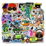 Playstation Doodle Sticker Laptop Suitcase - Image 3