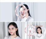 Compatible with Apple, Dimmable Light Selfie Ring LED 10 inch Video Studio Photography Lighting Portable for Youtube Vlog Live Photo with Tripod - Image 5