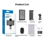 Mobile Phone Selfie Mirror Display Screen Magnetic Suction Phone Clip - Image 6