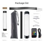 RGB LED Photography Light Waterproof Handheld Tube Stick Video Soft Lighting APP Remote Control VS PavoTube - Image 2