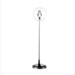 Compatible with Apple, Dimmable Light Selfie Ring LED 10 inch Video Studio Photography Lighting Portable for Youtube Vlog Live Photo with Tripod - Image 7
