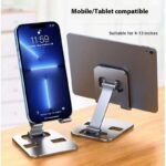 Desktop Folding Multi-angle Adjustment Full Alloy Phone Holder - Image 2