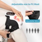 Intelligent Home Use Electric Intelligent Kneading Heating Knee Massager Rechargeable Pain Relief Infrared Laser Vibration Knee Massager - Image 4