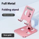 Desktop Folding Multi-angle Adjustment Full Alloy Phone Holder - Image 9
