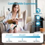 Intelligent Home Use Electric Intelligent Kneading Heating Knee Massager Rechargeable Pain Relief Infrared Laser Vibration Knee Massager - Image 5