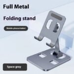 Desktop Folding Multi-angle Adjustment Full Alloy Phone Holder - Image 8