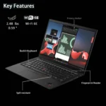Lenovo ThinkPad X1 Carbon Gen 11 – 14" FHD+ Business Laptop | Intel i7-1355U 10-Core, 16GB DDR5, 1TB SSD, Win 11 Pro, Thunderbolt 4, Backlit, Fingerprint, 13.5-Hr Battery - Image 7