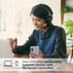 Sony WH-CH720N Noise Cancelling Wireless Bluetooth Headphones - Up to 35 hours battery life and Quick Charge - Black - Image 4