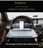Car Dining Table Rear Seat Folding Rice Table Laptop Stand - Image 5