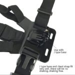 Mobile Phone Chest Mount Harness Strap Holder Cell Phone Clip Action Camera Adjustable Straps - Image 4