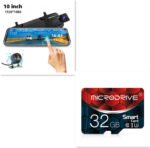 Front and Rear Dual Recording Rear View Mirror Dash Cam - Image 6
