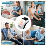 Intelligent Home Use Electric Intelligent Kneading Heating Knee Massager Rechargeable Pain Relief Infrared Laser Vibration Knee Massager - Image 9