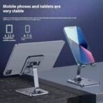 Desktop Folding Multi-angle Adjustment Full Alloy Phone Holder - Image 4