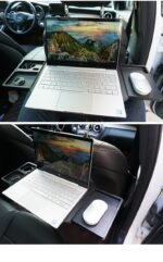 Car Dining Table Rear Seat Folding Rice Table Laptop Stand - Image 8