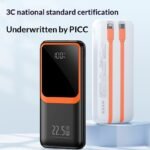3C-certified Power Bank With 225W Super-fast Charging