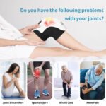 Intelligent Home Use Electric Intelligent Kneading Heating Knee Massager Rechargeable Pain Relief Infrared Laser Vibration Knee Massager - Image 3