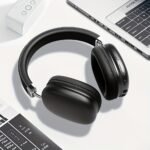 This Bluetooth Headset With A Microphone Offers A 40-hour Playback Time. It Is Retractable, Has High-quality Sound, And Features Soft Memory Ear Cups With Button Control. It Is Suitable For Music - Image 8