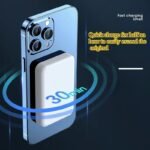 20W Magnetic Wireless Power Bank 10000mAh - MagSafe Portable Fast Charging Power Bank for iPhone & Android - Image 4