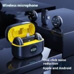 Wireless Magnetic Lavalier Microphone – Dual Noise Reduction Clip-On Mic for iPhone, Android, YouTube, TikTok & Live Streaming - Image 5