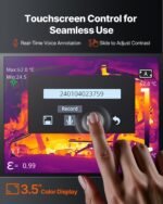 High-Resolution Thermal Imaging Camera – 384×288 IR, 5MP Visible Camera, WiFi & Touchscreen - Image 3