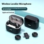 Wireless Magnetic Lavalier Microphone – Dual Noise Reduction Clip-On Mic for iPhone, Android, YouTube, TikTok & Live Streaming - Image 4