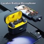 Wireless Magnetic Lavalier Microphone – Dual Noise Reduction Clip-On Mic for iPhone, Android, YouTube, TikTok & Live Streaming - Image 2