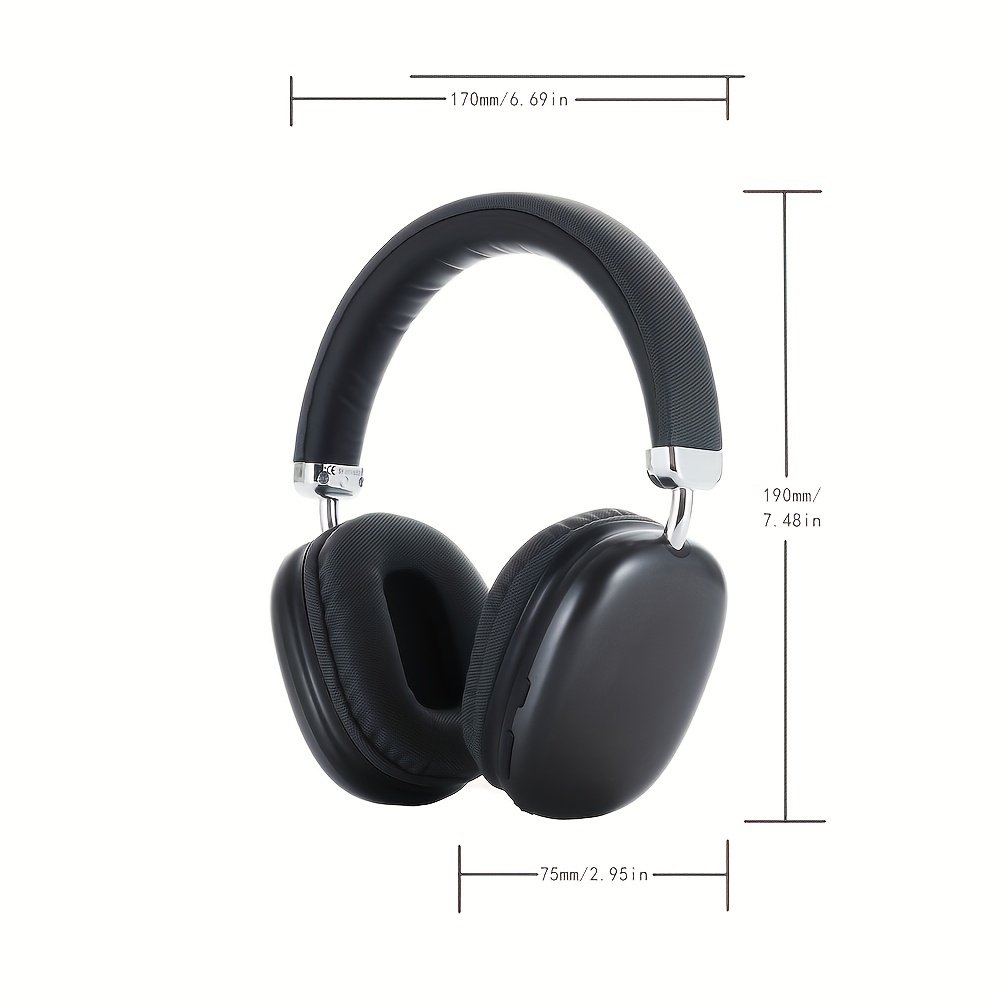 ce9ded60-92ee-4ad8-b253-53c6491ff65d.jpg This Bluetooth Headset With A Microphone Offers A 40-hour Playback Time. It Is Retractable, Has High-quality Sound, And Features Soft Memory Ear Cups With Button Control. It Is Suitable For Music - Image 1
