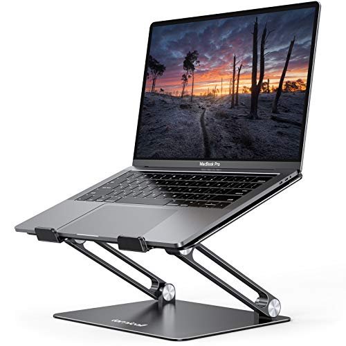 Foldable laptop stand-ergonomic desk tablet holder