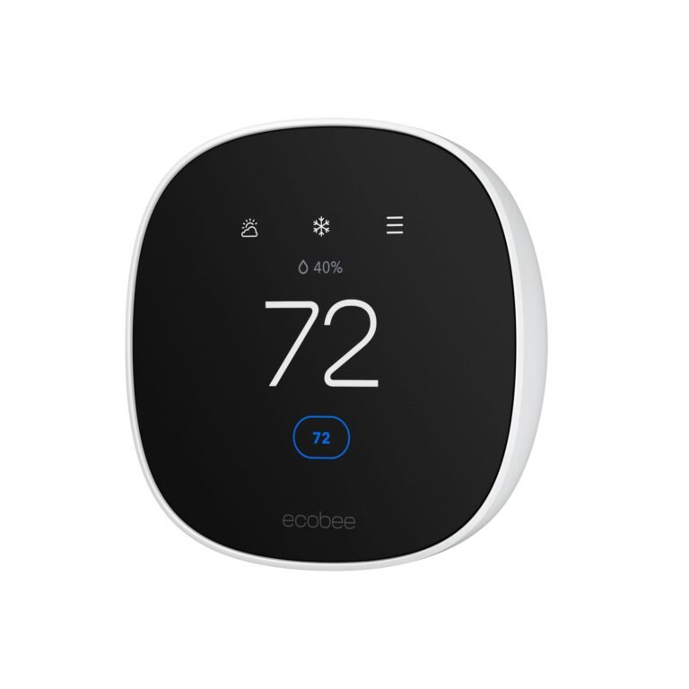 Energy Star Certified Programmable Wi-Fi Smart Thermostat – Works with Siri, Alexa & Google Assistant