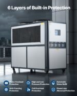 Air-Cooled Water Chiller, 16.67 HP, Industrial Water Chiller With 45,360 Kcal/h Cooling Capacity, Dual Compressor, 53 Gal Large Tank, LED Display, Cooler For Cooling Water, Not Air Conditioner - Image 5