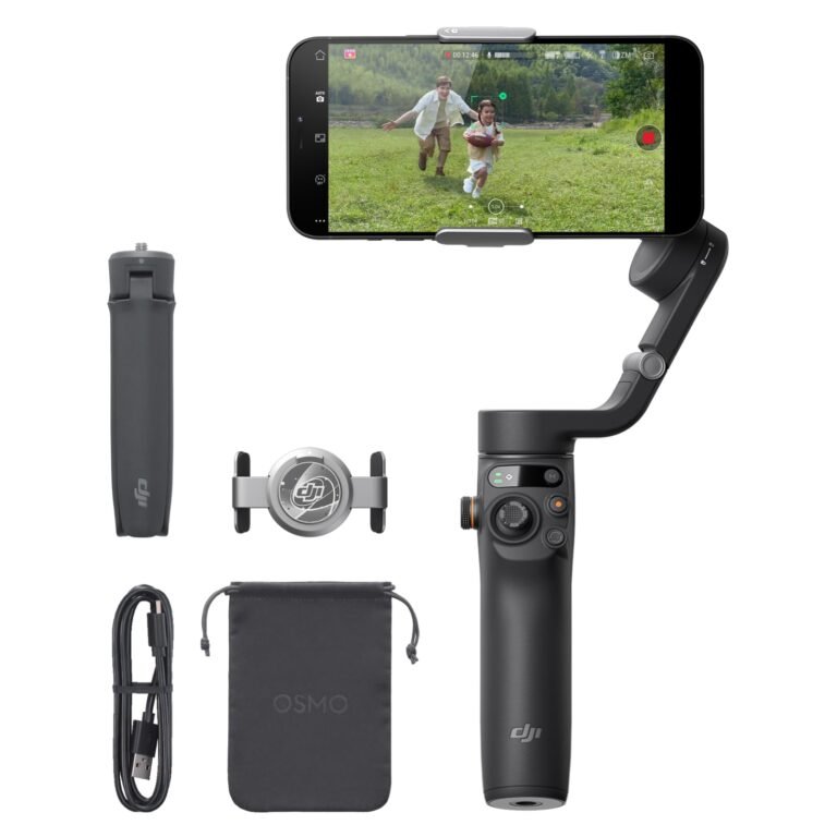 Shop a 3-axis gimbal stabilizer for smartphones. Reduce camera shake and capture smooth, professional videos for TikTok, YouTube, vlogging, livestreaming and more