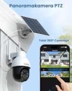 3-Lens PTZ Solar Security Camera – 4G Wireless Outdoor CCTV with Night Vision, Motion Detection & Remote Monitoring - Image 4