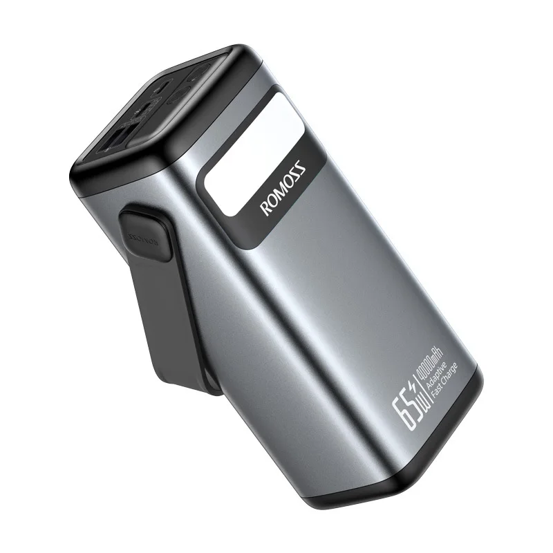 main-image-1Power your laptop, smartphone, tablet, and other compatible devices on the go with the ROMOSS PMT40 40000mAh 65W Power Bank. Featuring high-capacity battery storage, 65W fast charging, and dual-way charging capability, it is designed for travel, work, school, emergencies, and everyday mobile power needs. Power your laptop, smartphone, tablet, and other compatible devices on the go with the ROMOSS PMT40 40000mAh 65W Power Bank. Featuring high-capacity battery storage, 65W fast charging, and dual-way charging capability, it is designed for travel, work, school, emergencies, and everyday mobile power needs.