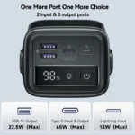Power your laptop, smartphone, tablet, and other compatible devices on the go with the ROMOSS PMT40 40000mAh 65W Power Bank. Featuring high-capacity battery storage, 65W fast charging, and dual-way charging capability, it is designed for travel, work, school, emergencies, and everyday mobile power needs.